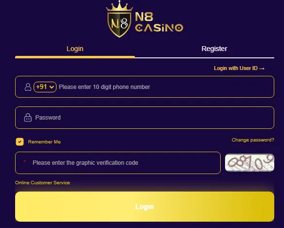 n8 online casino
